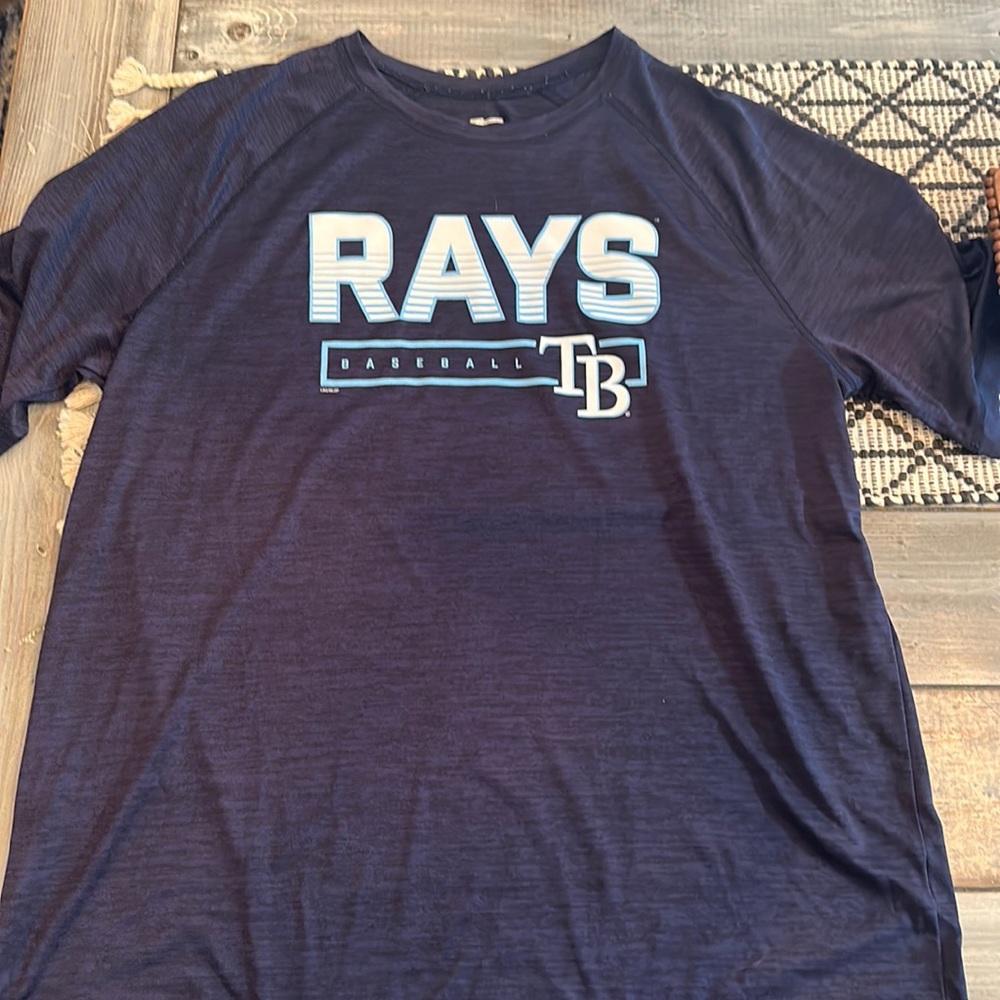 Men’s Dry Fit Rays Baseball TShirt Size XL